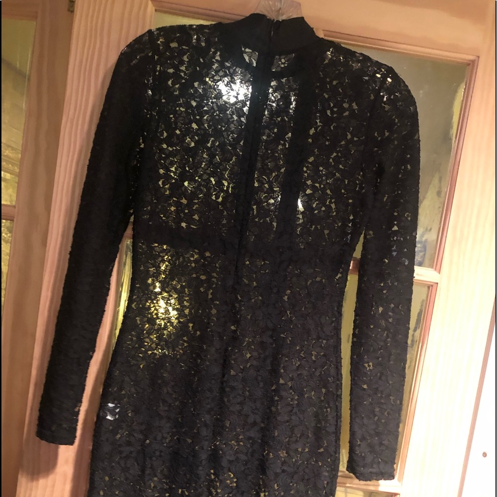 Black lace dress never worn
